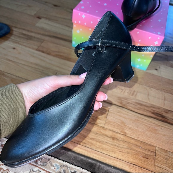 CAPEZIO black character tap shoes size10M - Picture 11 of 16
